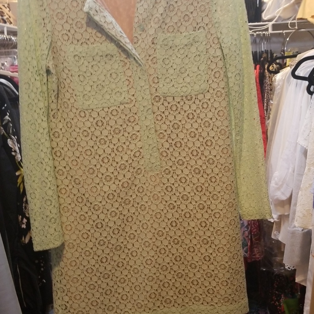 Light green dress